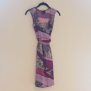 BCBGMAXAZRIA beach swim wrap dress set s